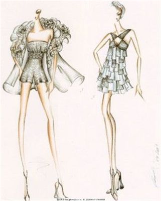服裝設(shè)計手繪效果圖 從創(chuàng)意靈感到視覺呈現(xiàn)的藝術(shù)之旅